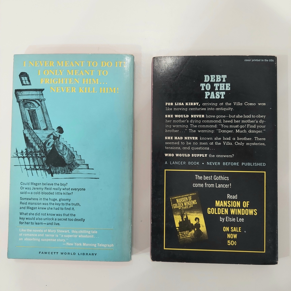 Vintage Gothic Romance Paperback Book Set - Picture 4 of 7